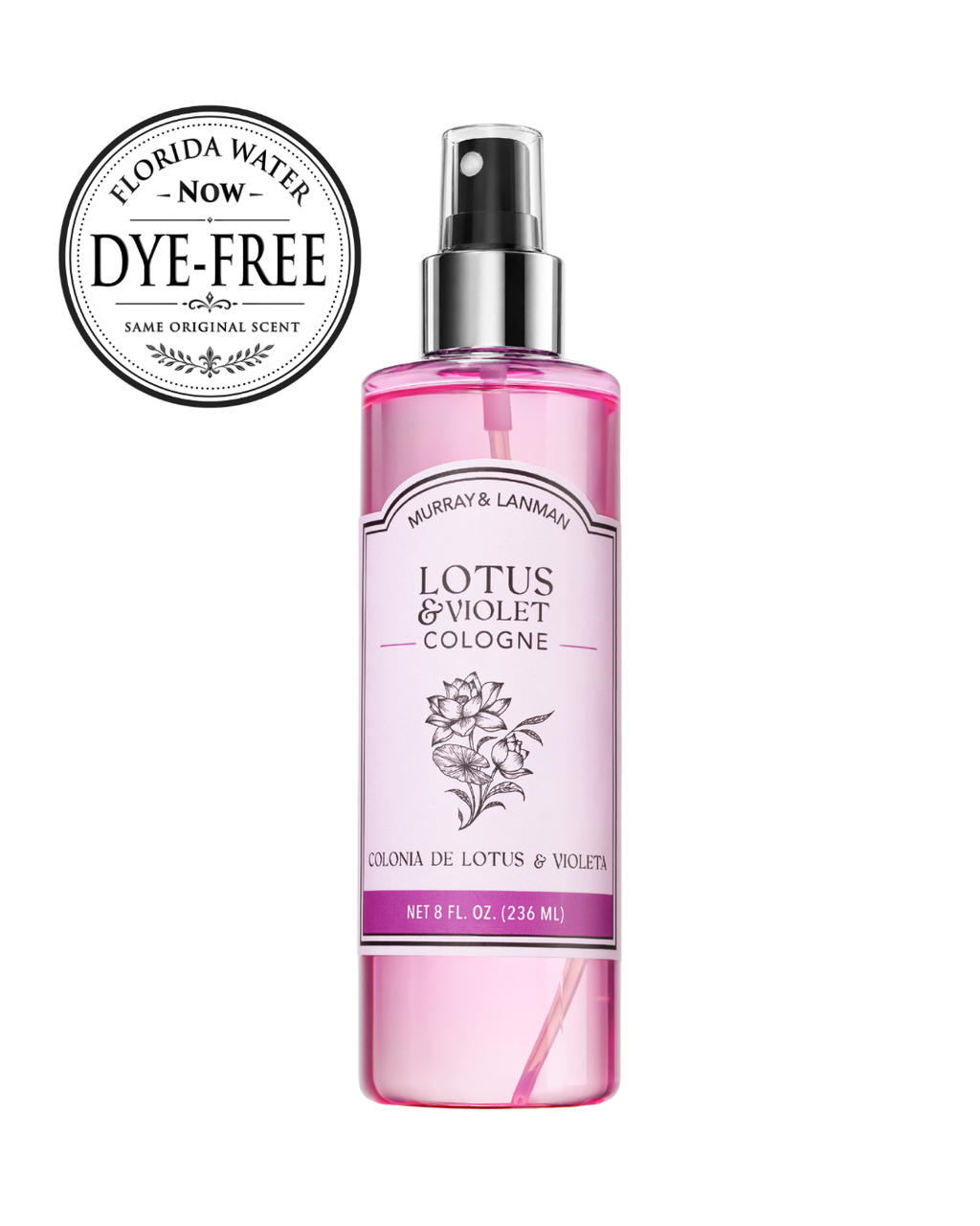 LOTUS & VIOLET COLOGNE 8 OZ / CASE OF 12