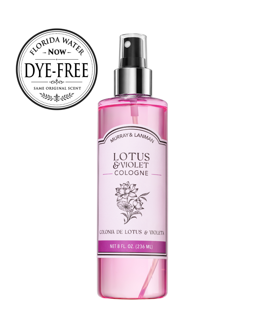 LOTUS & VIOLET COLOGNE 8 OZ / CASE OF 12