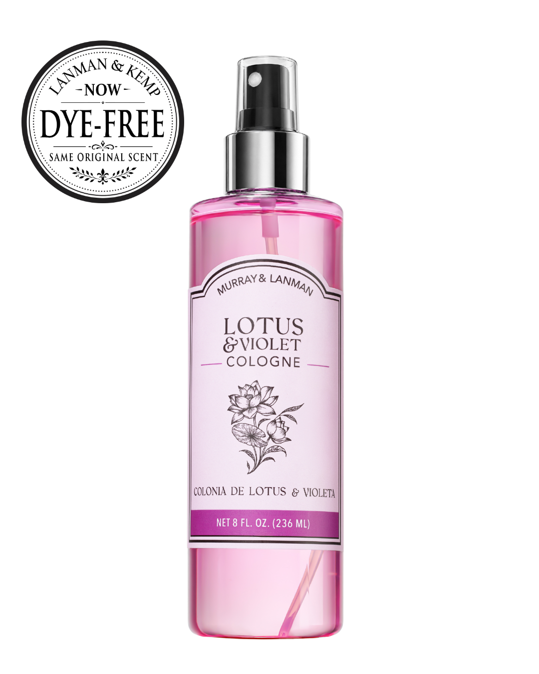 LOTUS & VIOLET COLOGNE 8 OZ / CASE OF 12