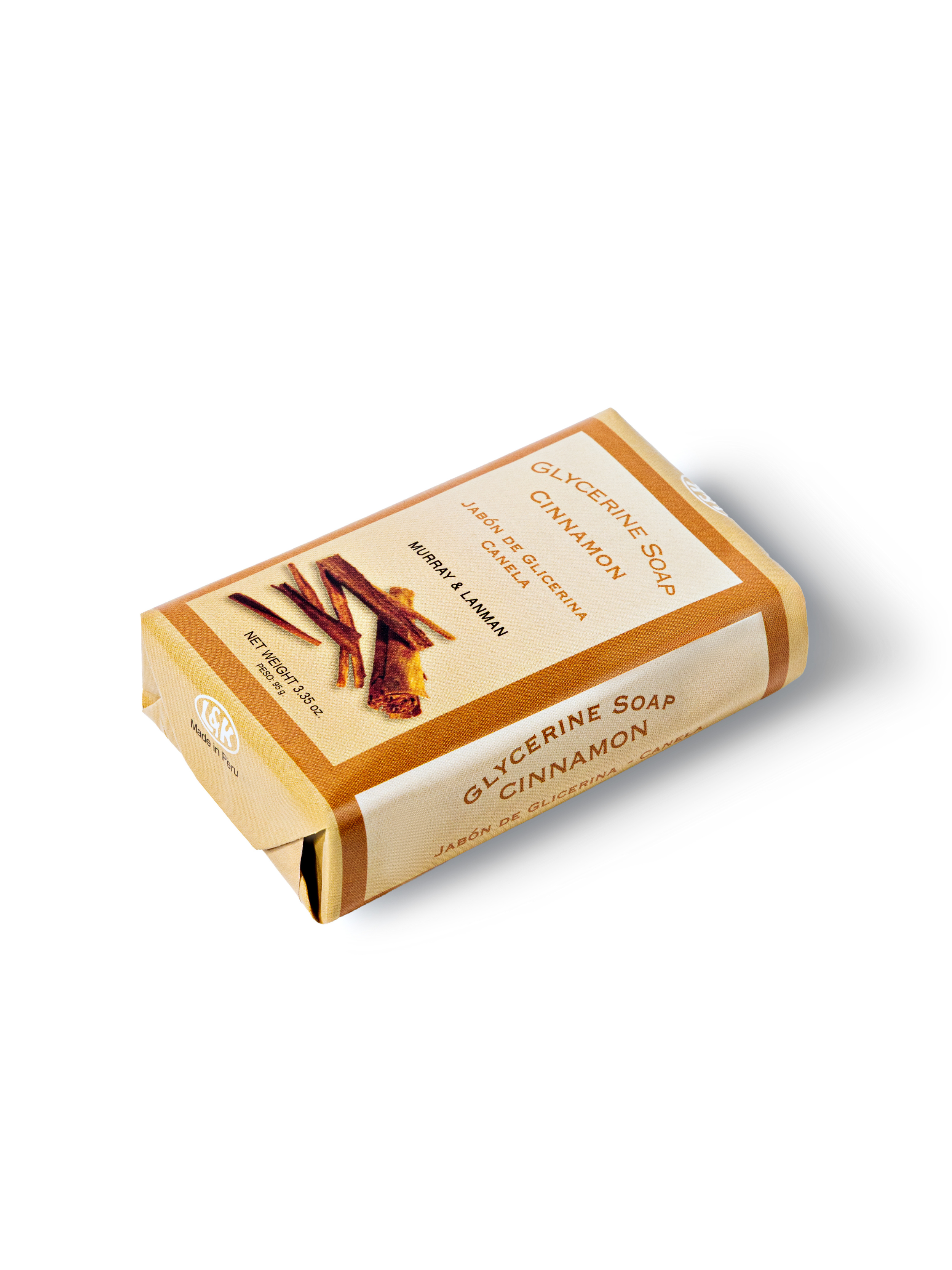 CINNAMON SOAP 3.3 OZ / Case of 12