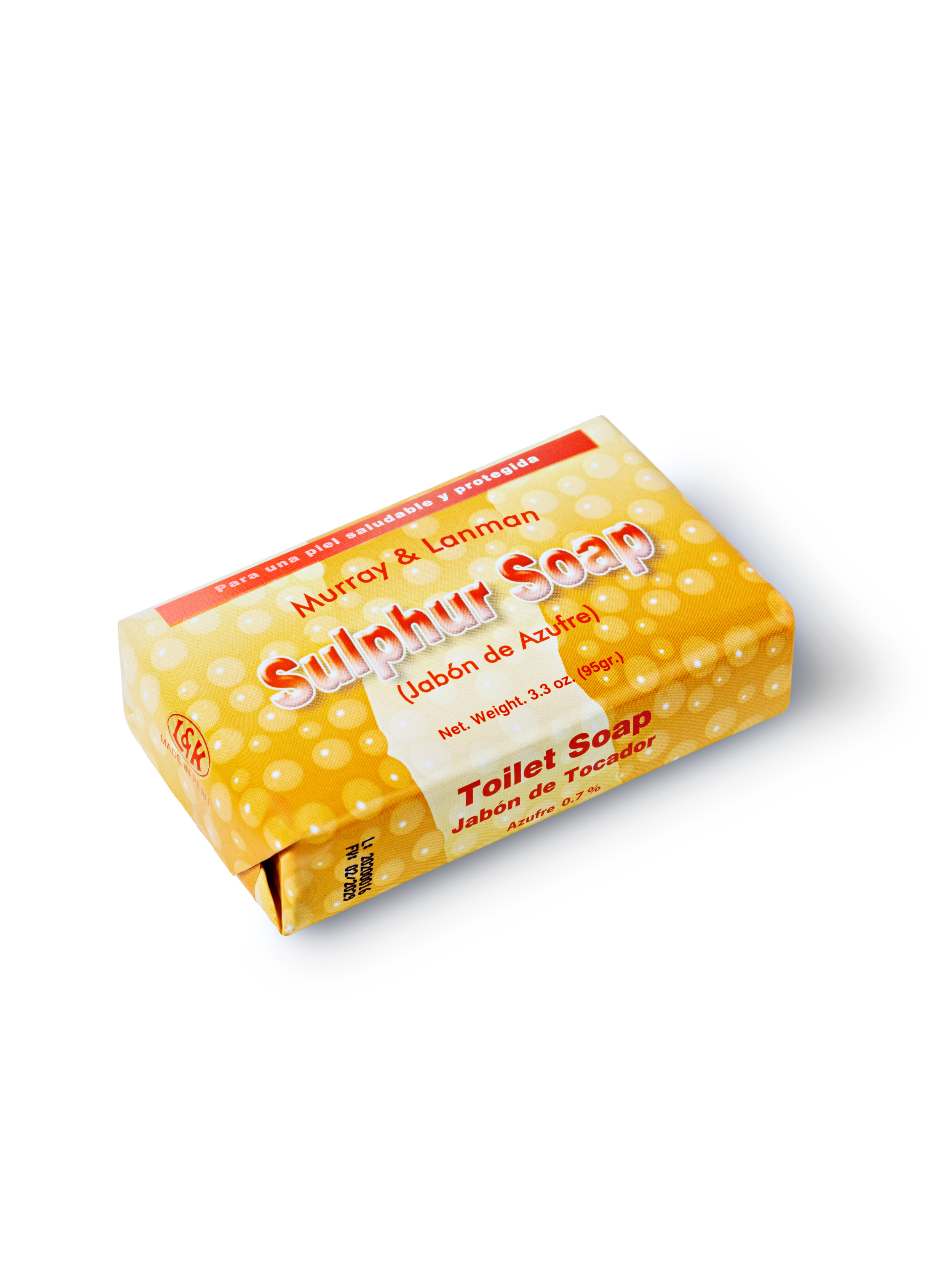 SULPHUR SOAP 3.3 OZ / Pack of 12
