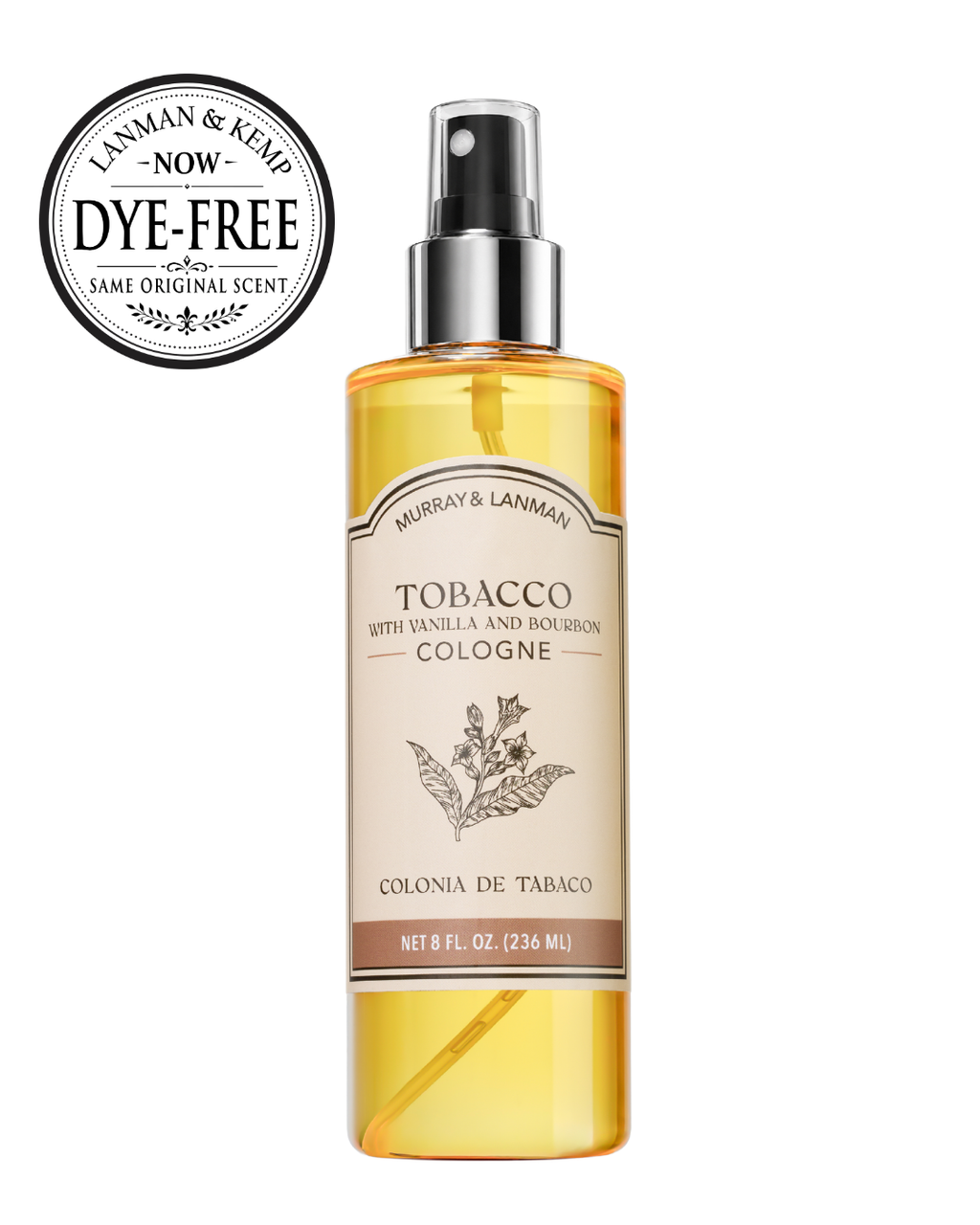 TOBACCO WITH BOURBON & VANILLA COLOGNE 8 OZ / CASE OF 12