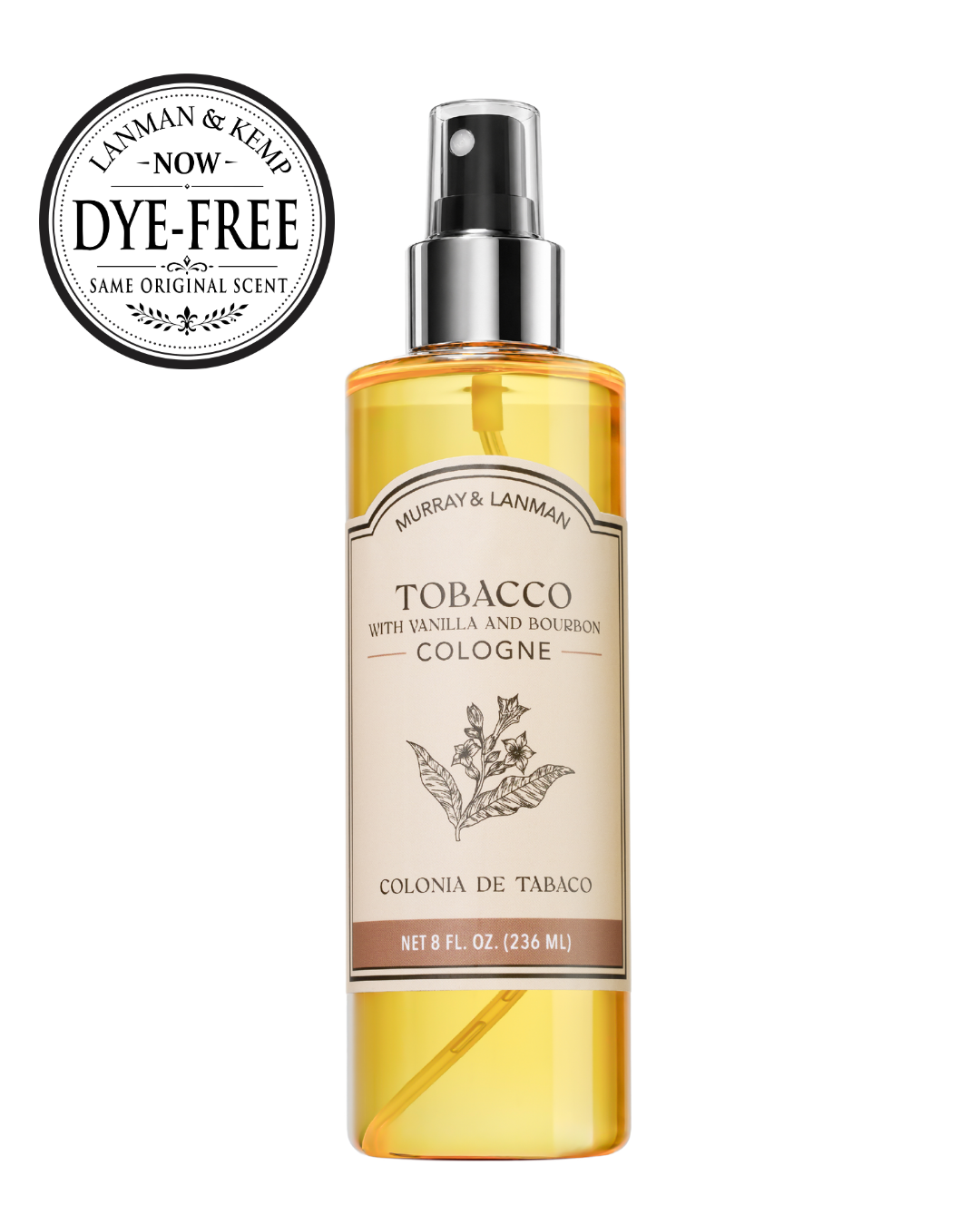 TOBACCO WITH BOURBON & VANILLA COLOGNE 8 OZ / CASE OF 12