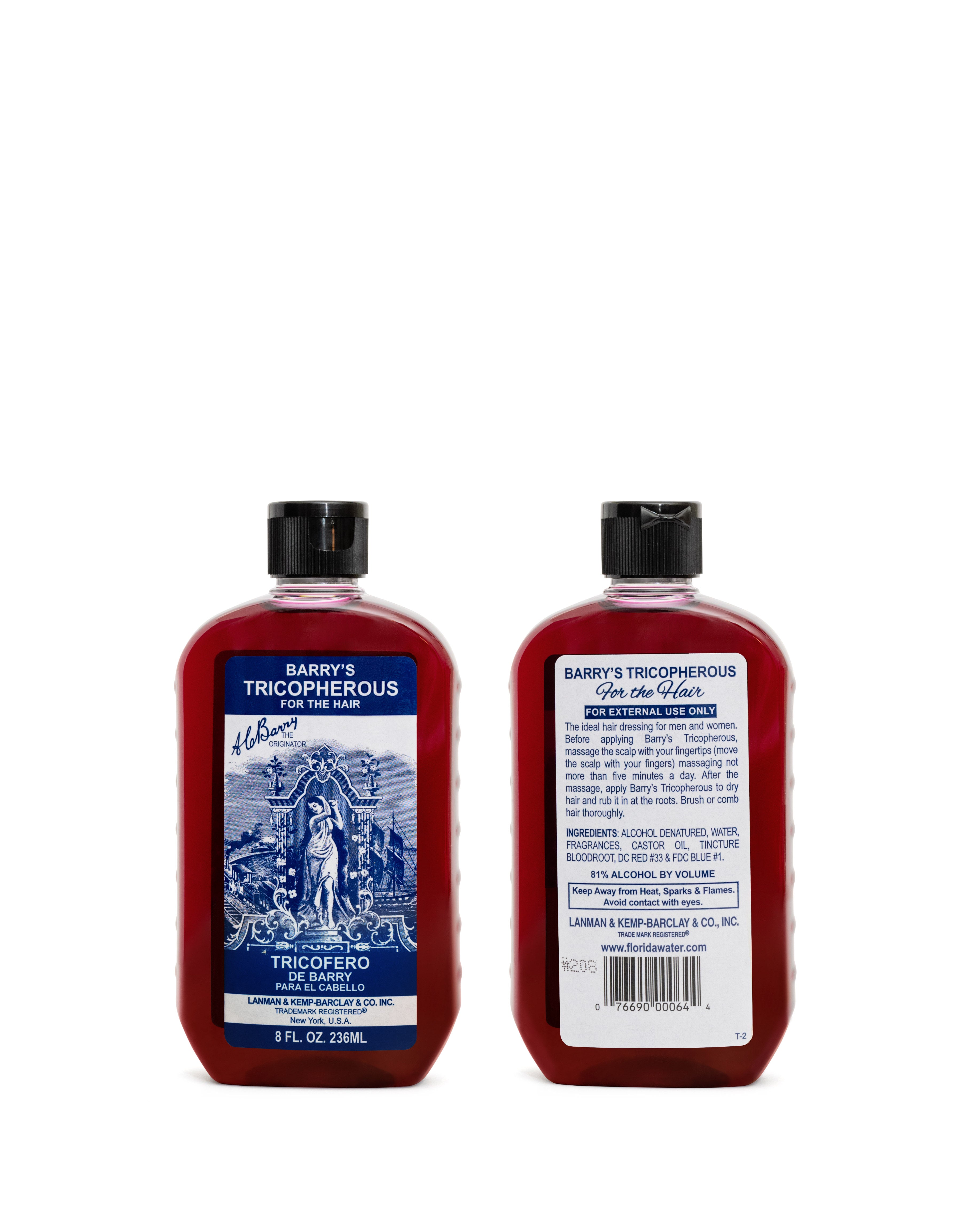 BARRY’S TRICOPHEROUS<sup>®</sup> TRADITIONAL 8 OZ / Case of 12