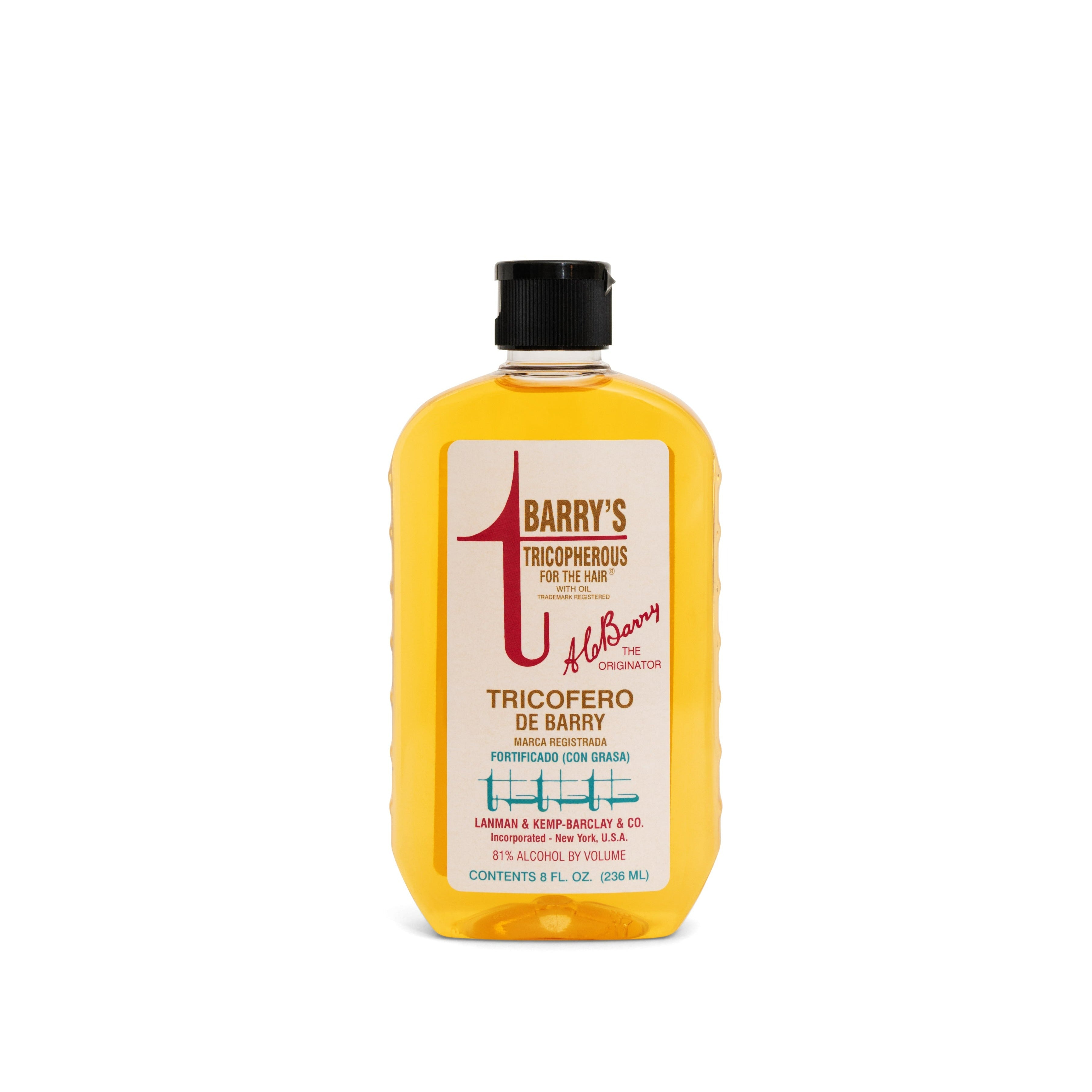 BARRY’S TRICOPHEROUS<sup>®</sup> W/OIL 8 OZ / Case of 12